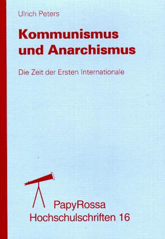 Cover for Kommunismus und Anarchismus