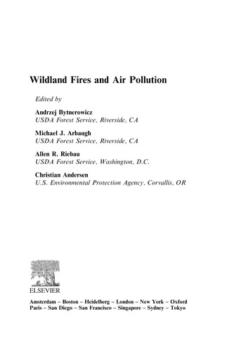 Cover for Wildland fires and air pollution