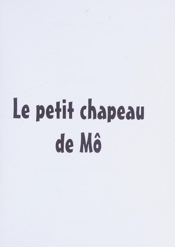 Cover for Le petit chapeau de Mô