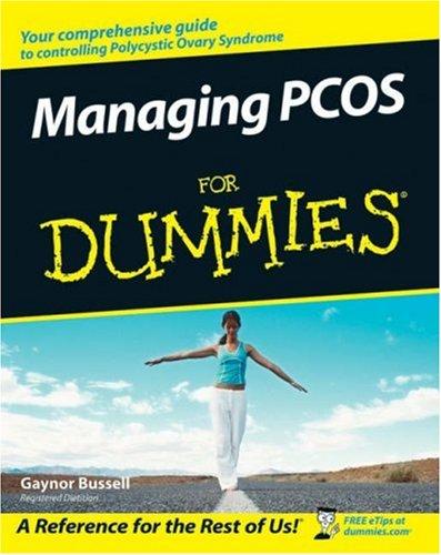 Cover for Managing PCOS For Dummies (For Dummies (Computer/Tech))