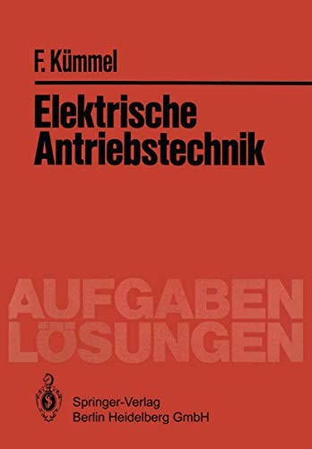 Cover for Elektrische Antriebstechnik