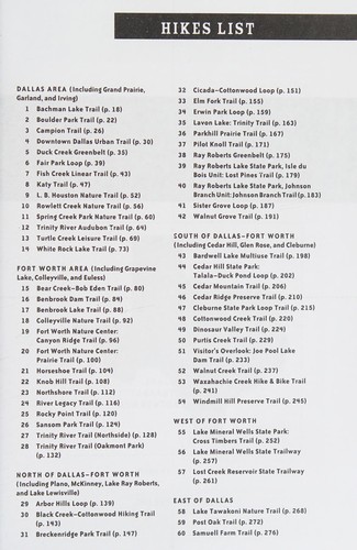 Cover for 60 hikes within 60 miles, Dallas, Fort Worth