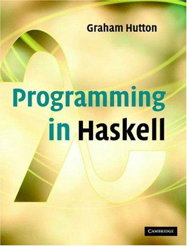 Cover for Programming in Haskell