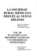 Cover for La sociedad rural mexicana frente al nuevo milenio