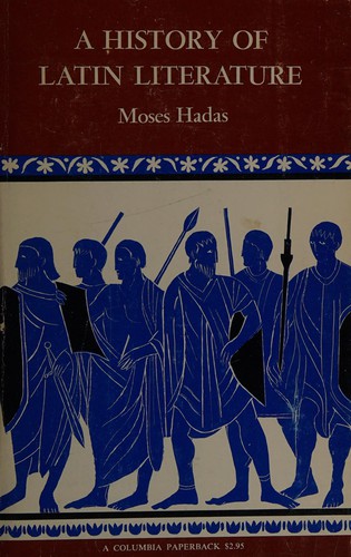 Cover for A history of Latin literature