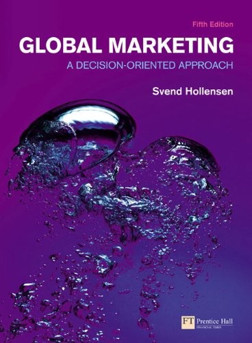 Cover for Global marketing