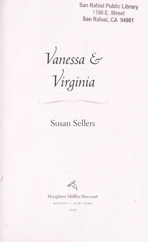 Cover for Vanessa and Virginia