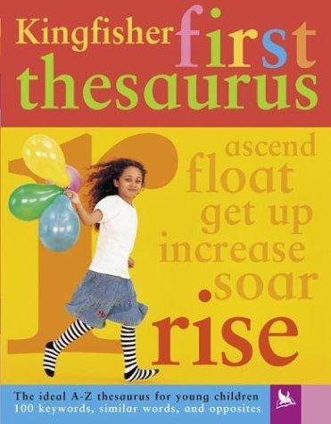 Cover for Kingfisher first thesaurus.
