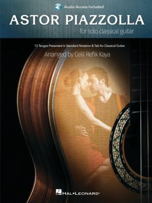 Cover for Astor Piazzolla for Solo Classical Guitar