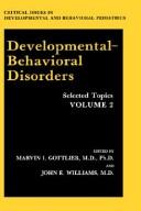 Cover for Developmental-Behavioral Disorders