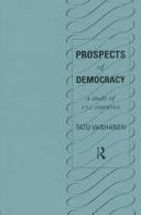 Cover for Prospects of democracy