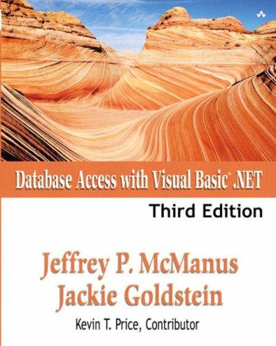 Cover for Database Access with Visual Basic .NET (3rd Edition)