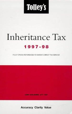 Cover for Tolley's Inheritance Tax