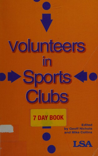 Cover for Volunteers in sports clubs