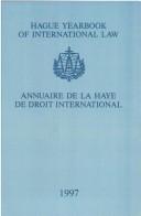 Cover for Hague Yearbook of International Law:Vol. 10:1997 (Hague Yearbook of International Law/Annuaire De La Haye De Droit International)