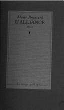 Cover for L'alliance