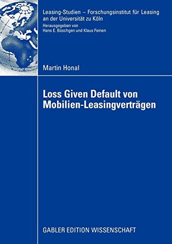 Cover for Loss Given Default von Mobilien-Leasingverträgen
