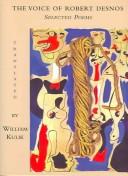 Cover for The voice of Robert Desnos