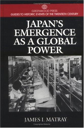 Cover for Japan's Emergence as a Global Power