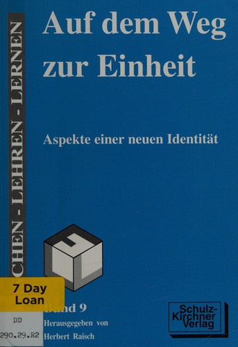 Cover for Auf dem Weg zur Einheit