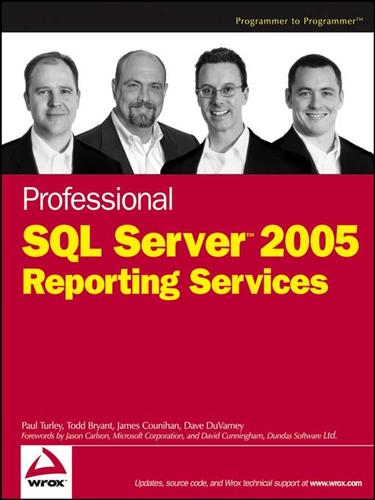 Cover for Professional SQL Server 2005 Reporting Services