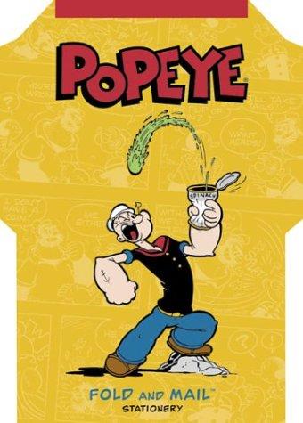 Cover for Popeye Fold and Mail Stationery