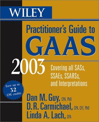 Cover for Wiley Practitioner's Guide to GAAS 2003