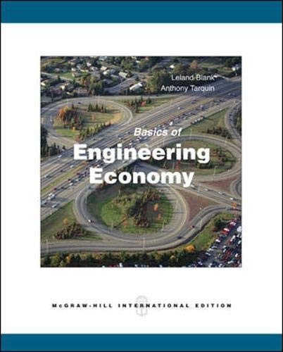 Cover for Basics of Engineering Economy