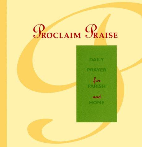 Cover for Proclaim praise