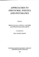 Cover for Approaches to discourse, poetics and psychiatry