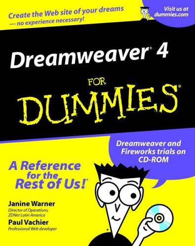 Cover for Dreamweaver 4 for Dummies