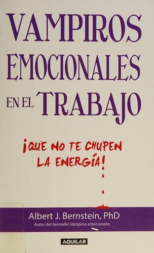 Cover for Vampiros Emocionales en el Trabajo