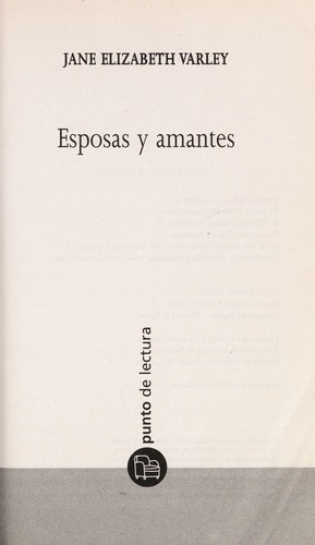 Cover for Esposas y amantes