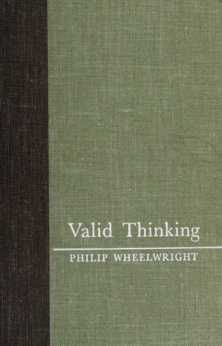 Cover for Valid thinking