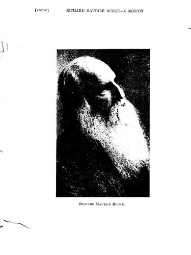 Cover for Richard Maurice Bucke