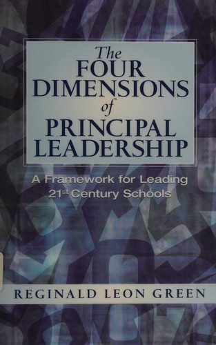 Cover for The four dimensions of principal leadership
