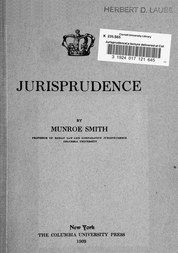 Cover for Jurisprudence