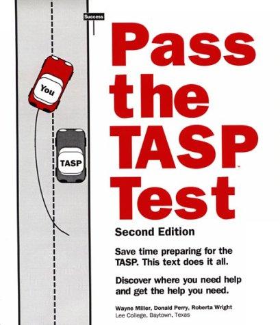 Cover for Pass the TASP test