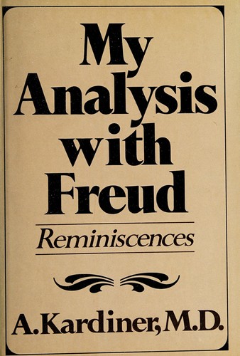 Cover for My analysis with Freud