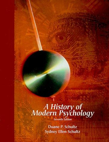 Cover for A history of modern psychology