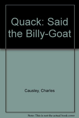 Cover for "Quack!" said the billy-goat