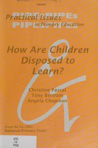 Cover for How are children disposed to learn?