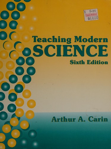 Cover for Teaching modern science