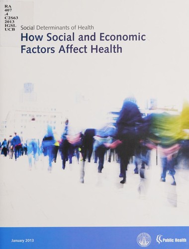 Cover for How social and economic factors affect health