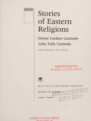 Cover for Stories of Eastern religions
