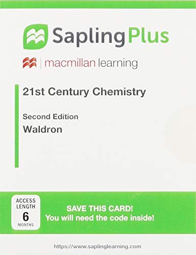 Cover for SaplingPlus for 21st Century Chemistry