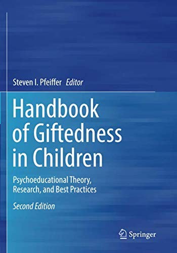 Cover for Handbook of Giftedness in Children