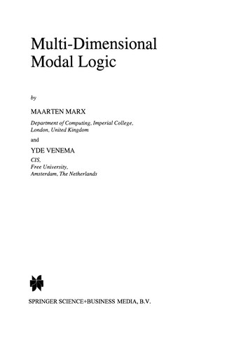 Cover for Multi-Dimensional Modal Logic