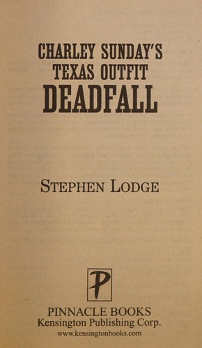 Cover for Deadfall