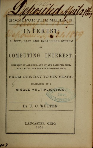 Cover for Book for the million